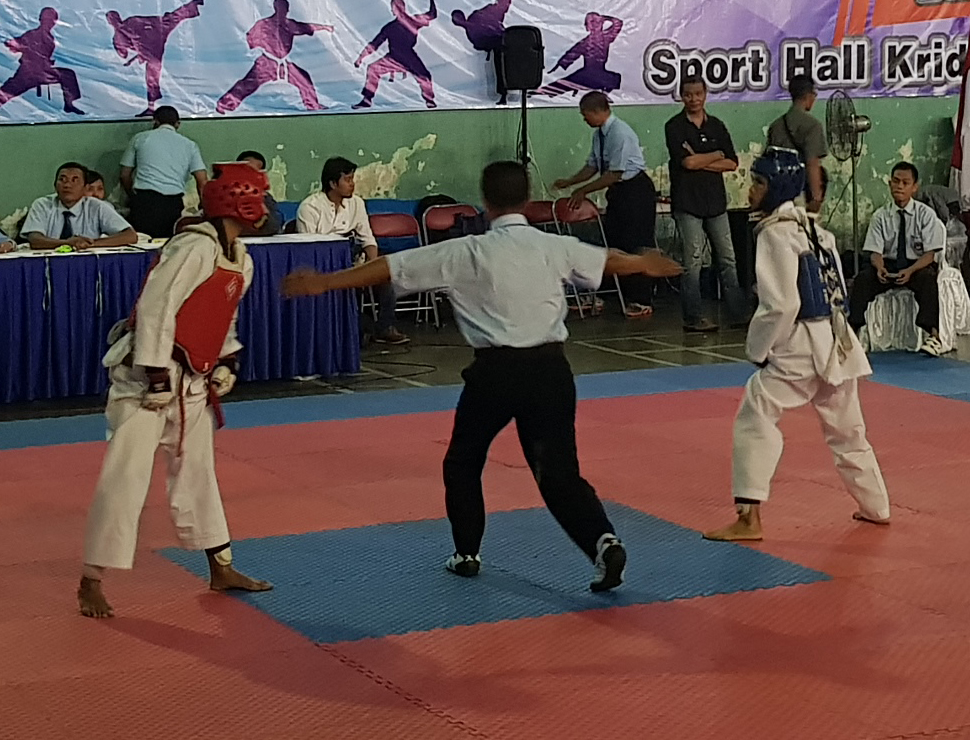 Taekwondo seleksi Atletnya untuk bergabung dalam Program PPAKY DISPORA Kota Yogyakarta