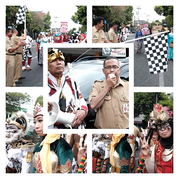 KARNAVAL ULANG TAHUN SMP NEGERI 4 YOGYAKARTA.