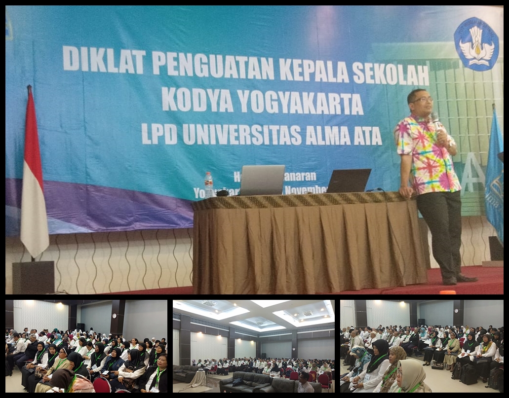 DIKLAT PENGUATAN KEPALA SEKOLAH TK & SD se-KOTA YOGYAKARTA TAHUN 2019