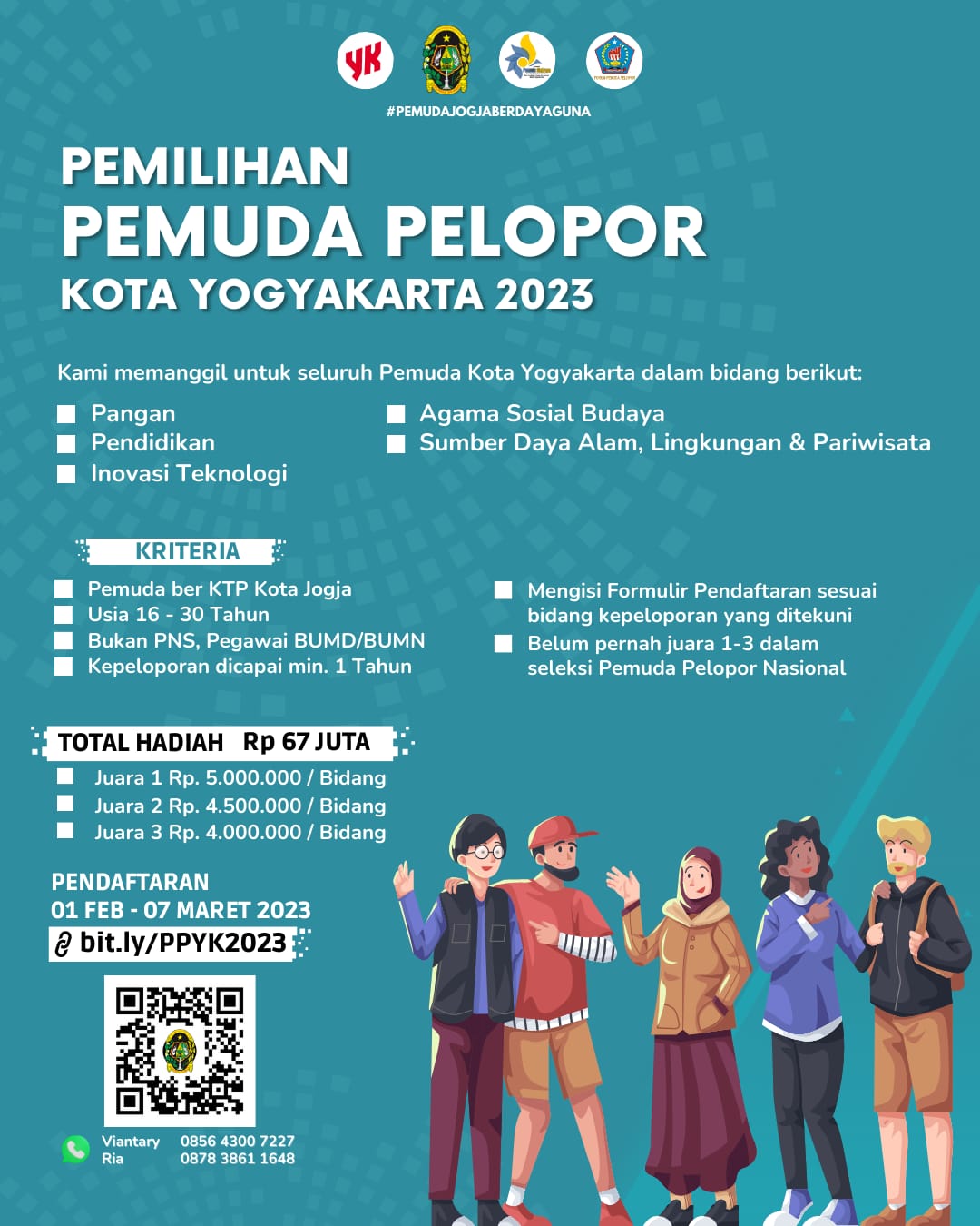 Pemilihan Pemuda Pelopor tingkat Kota Yogyakarta