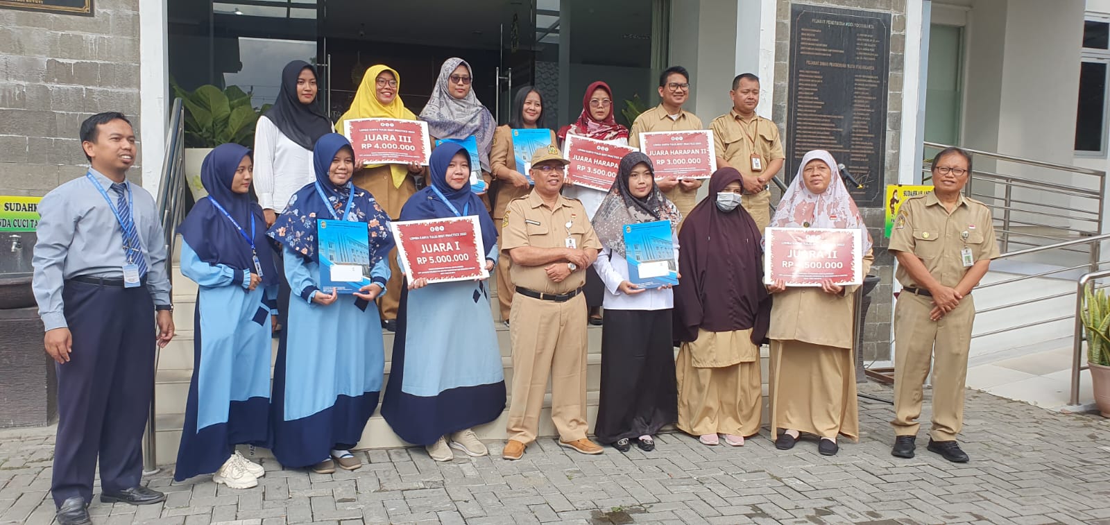 Pembagian Hadiah Lomba Best Practice Pendidikan Inklusi Kota Yogyakarta 2023