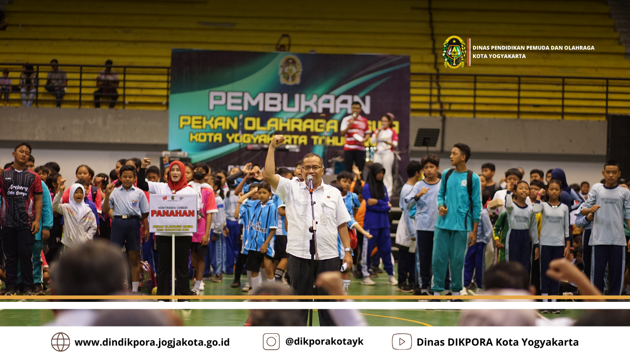 PEKAN OLAHRAGA SISWA (POR SISWA)  PEMERINTAH KOTA YOGYAKARTA  TAHUN 2024