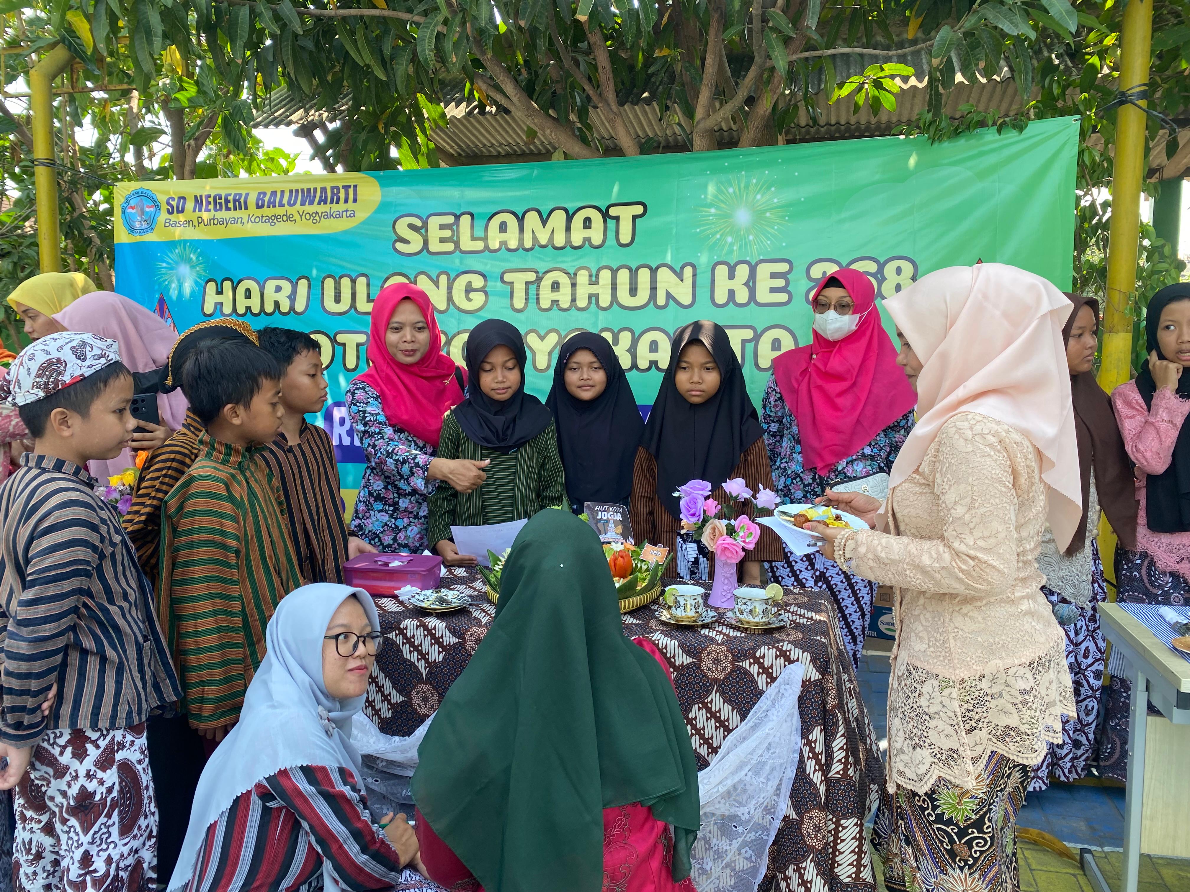 HUT Kota Jogja di SDN Baluwarti